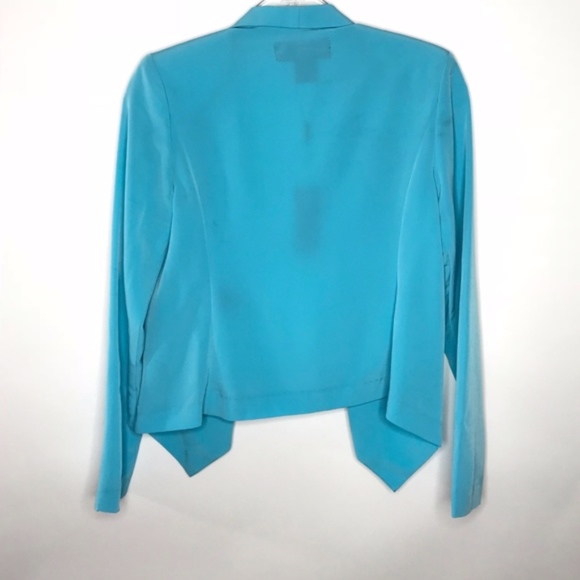 NEW • KARDASHIAN KOLLECTION • Turquoise Blazer • S - Picture 4 of 6